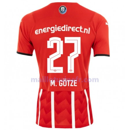 Maillot de Foot PSV Eindhoven Mario Gotze 27 Domicile 2021-22 Maillot de Foot PSV Eindhoven Mario Gotze 27 Domicile 2021-22